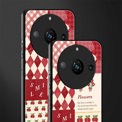 you're my world red edition back phone cover | glass case for realme 11 pro 5g