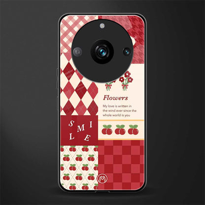 you're my world red edition back phone cover | glass case for realme 11 pro 5g