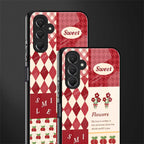 you're my world red edition back phone cover | glass case for samsun galaxy a24 4g