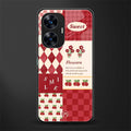 you're my world red edition back phone cover | glass case for realme c55