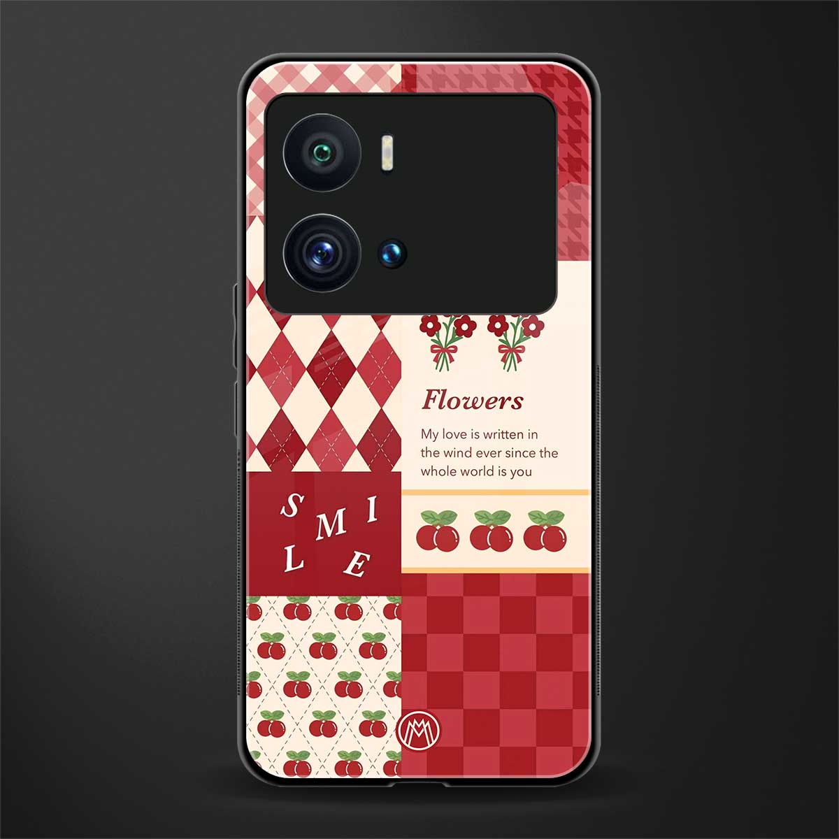 you're my world red edition back phone cover | glass case for iQOO 9 Pro