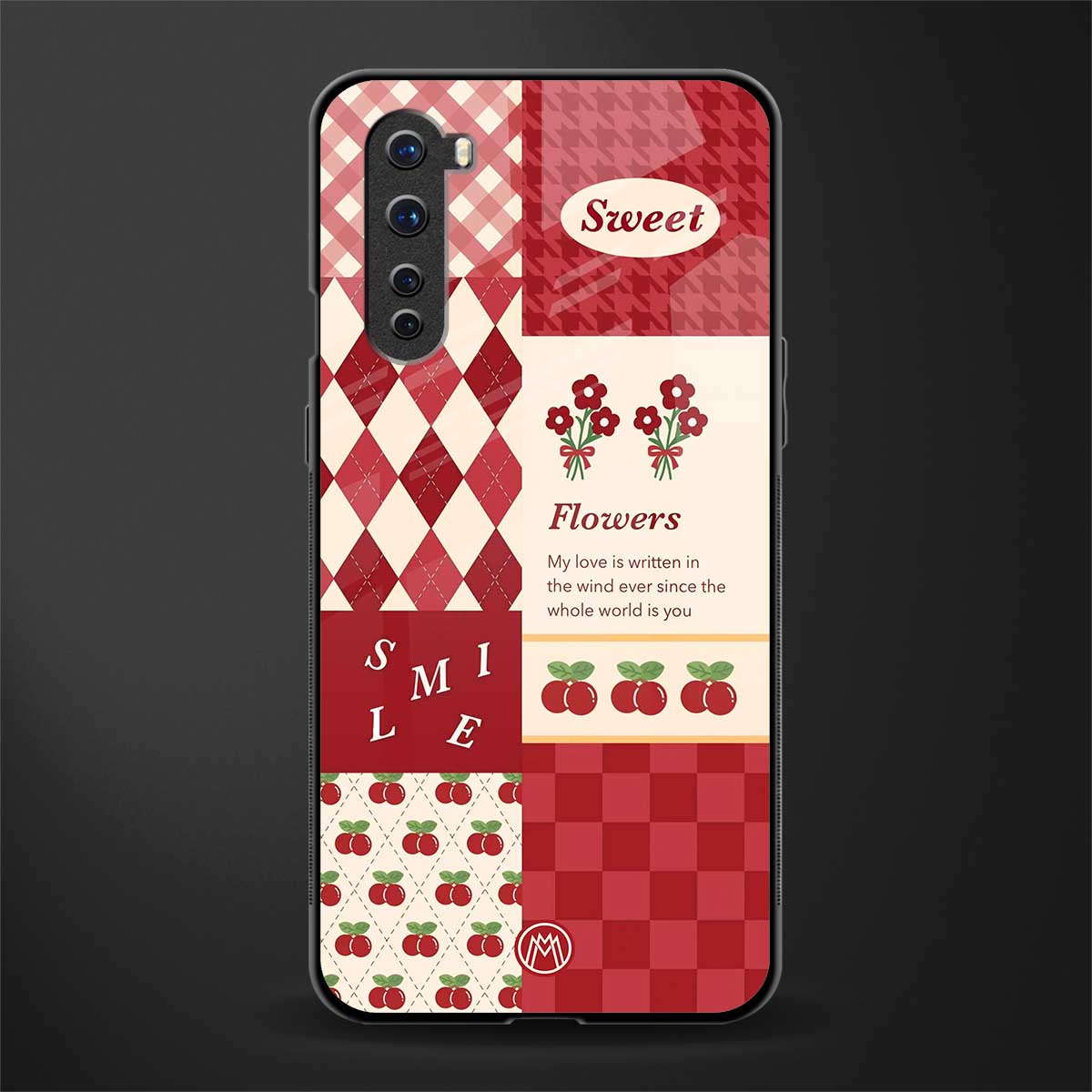 you're my world red edition glass case for oneplus nord ac2001 image