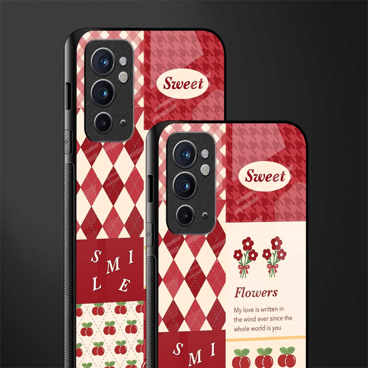 you're my world red edition glass case for oneplus 9rt image-2