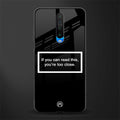 you're too close black glass case for poco x2 image