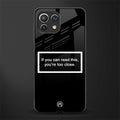 you're too close black glass case for mi 11 lite image