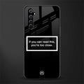 you're too close black glass case for realme x50 pro image
