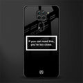 you're too close black glass case for redmi note 9 image