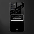 you're too close black glass case for samsung galaxy a21s image