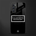 you're too close black glass case for vivo v20 se image