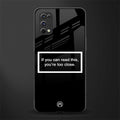 you're too close black glass case for realme x7 pro image