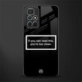 you're too close black glass case for redmi 10 prime image