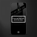 you're too close black glass case for oneplus 6 image