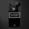 you're too close black back phone cover | glass case for oppo reno 8 pro