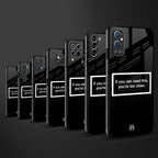 you're too close black glass case for oppo a54 image-3