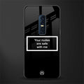 your nudes are safe with me black glass case for vivo v17 pro image
