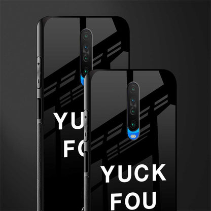 yuck fou glass case for poco x2 image-2