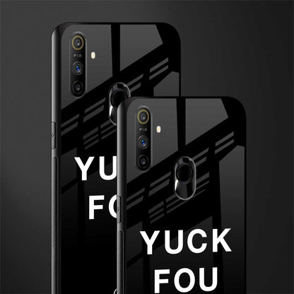 yuck fou glass case for realme narzo 20a image-2
