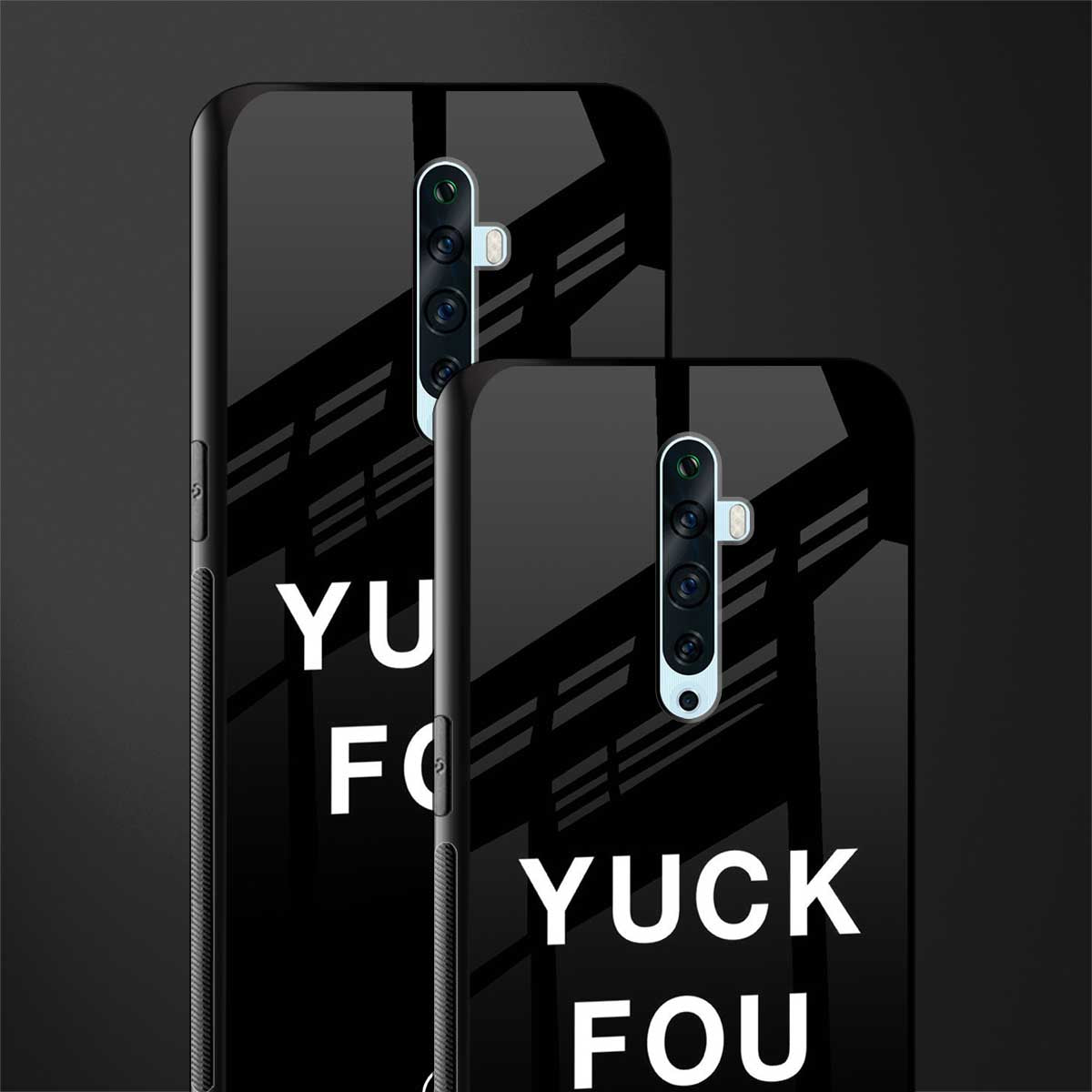 yuck fou glass case for oppo reno 2z image-2