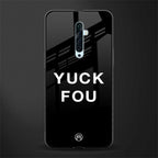 yuck fou glass case for oppo reno 2f image