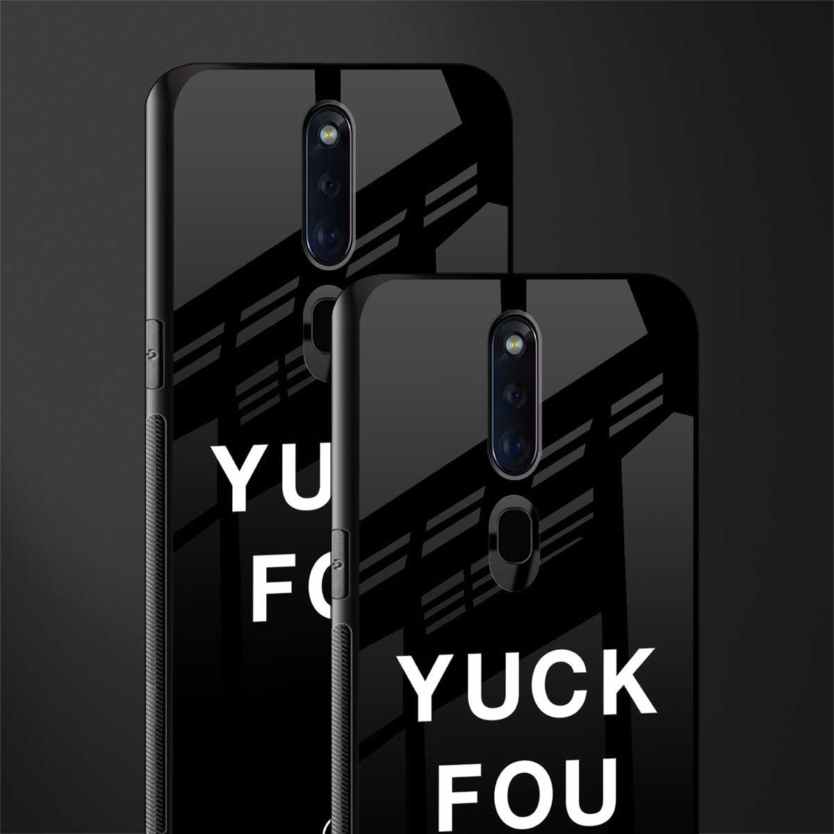 yuck fou glass case for oppo f11 pro image-2