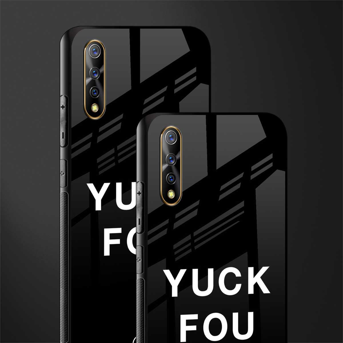 yuck fou glass case for vivo z1x image-2