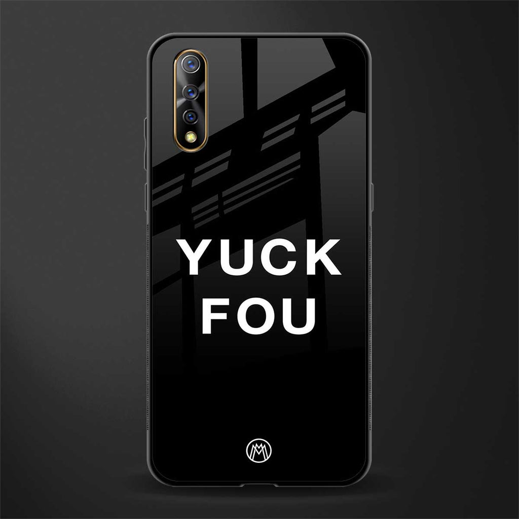 yuck fou glass case for vivo s1 image