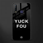 yuck fou glass case for vivo z1 pro image