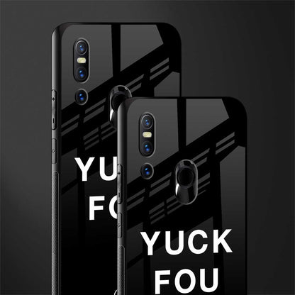 yuck fou glass case for vivo v15 image-2