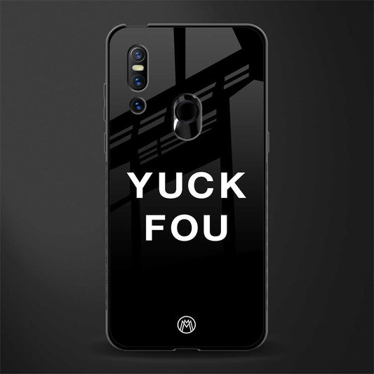 yuck fou glass case for vivo v15 image