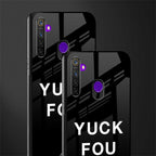 yuck fou glass case for realme 5 image-2