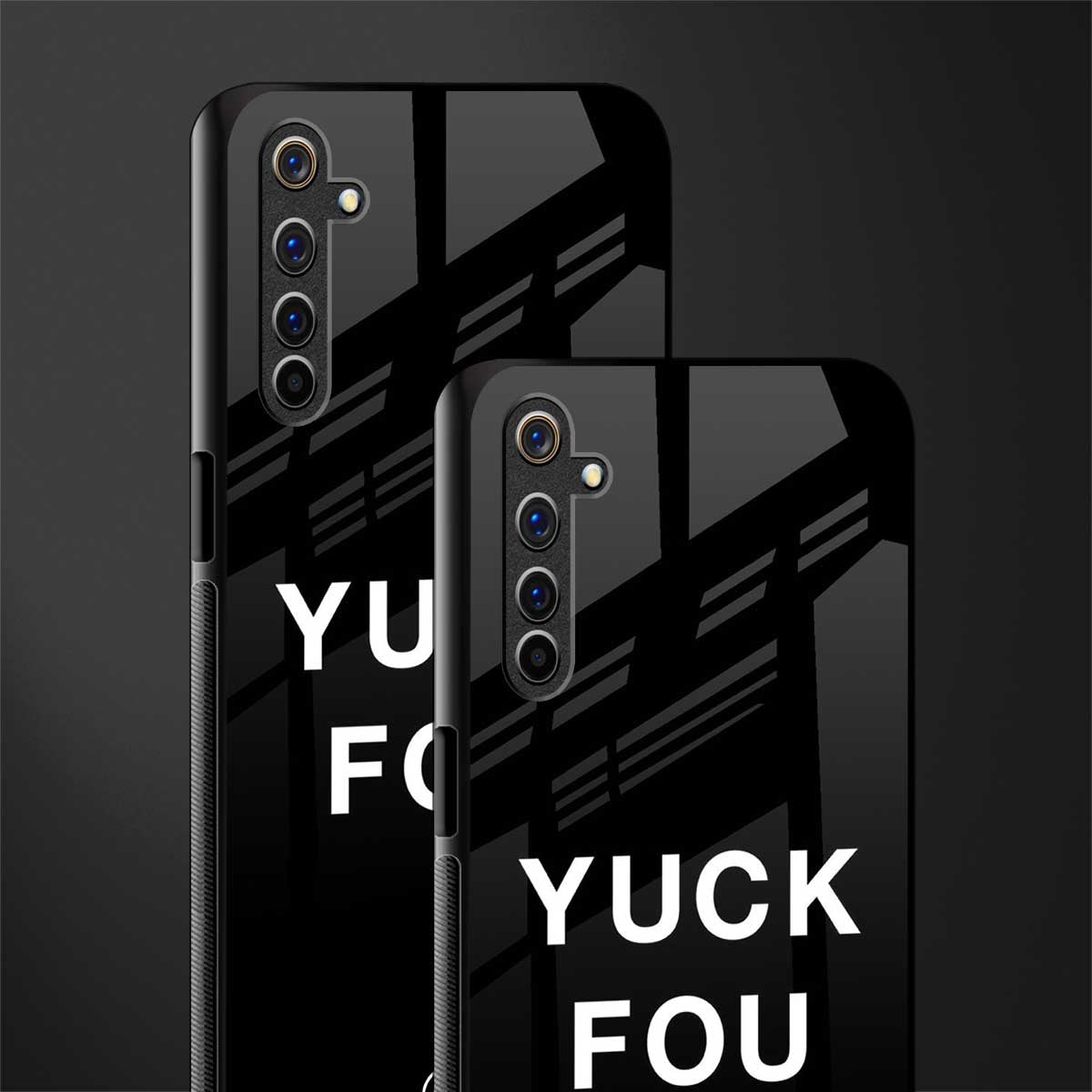 yuck fou glass case for realme 6 image-2