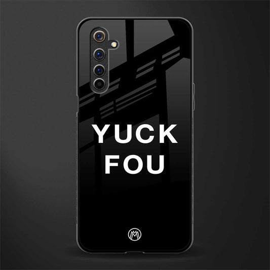 yuck fou glass case for realme 6i image