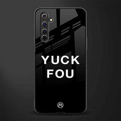 yuck fou glass case for realme 6 image