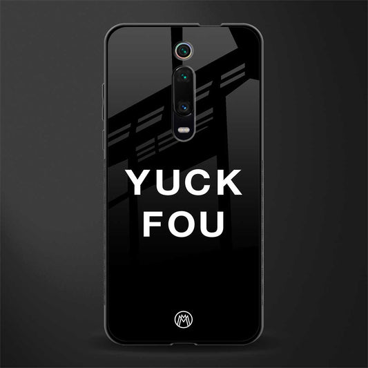 yuck fou glass case for redmi k20 image
