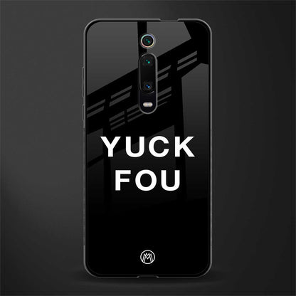yuck fou glass case for redmi k20 image