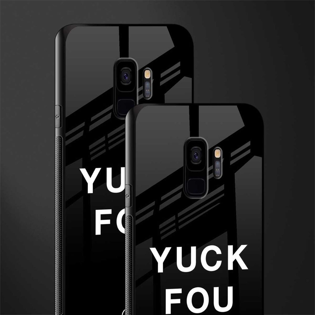 yuck fou glass case for samsung galaxy s9 image-2