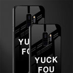 yuck fou glass case for samsung galaxy s9 image-2