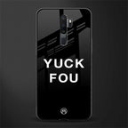 yuck fou glass case for oppo a9 2020 image