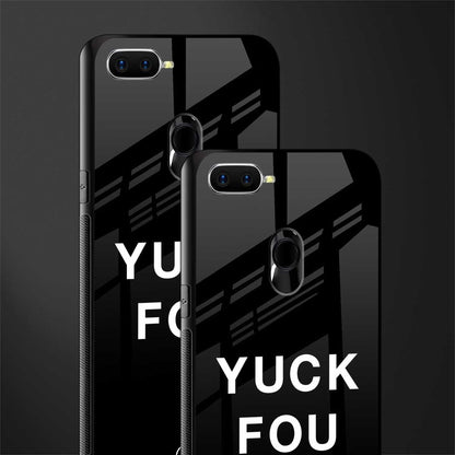 yuck fou glass case for oppo f9f9 pro image-2