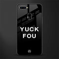 yuck fou glass case for oppo a12 image
