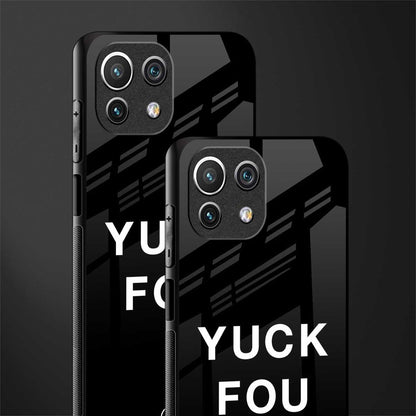 yuck fou glass case for mi 11 lite image-2