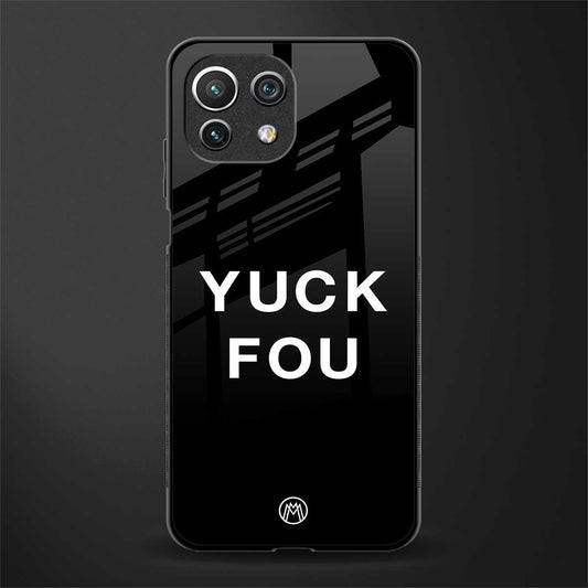 yuck fou glass case for mi 11 lite image