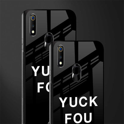 yuck fou glass case for realme 3 pro image-2