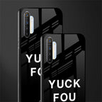 yuck fou glass case for realme x2 image-2