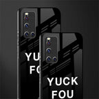 yuck fou glass case for vivo v19 image-2