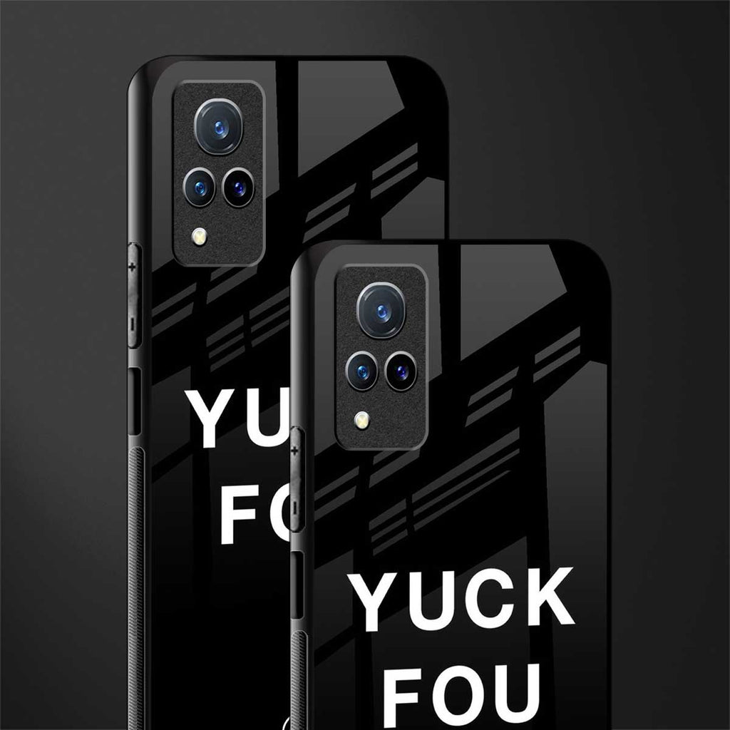 yuck fou glass case for vivo v21 5g image-2