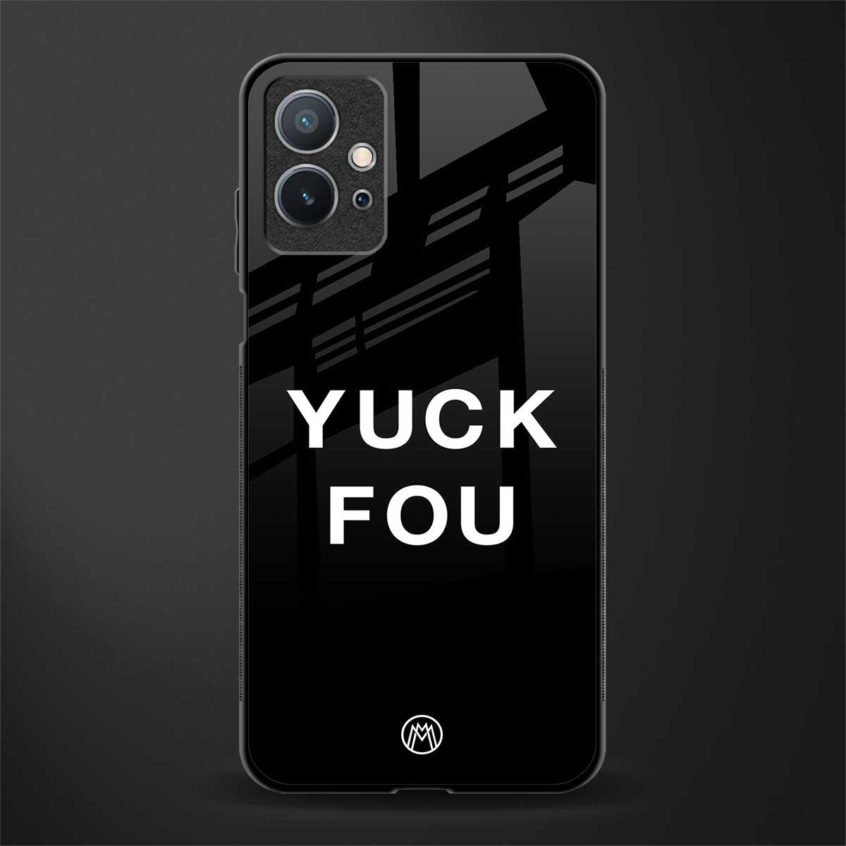 yuck fou glass case for vivo y75 5g image