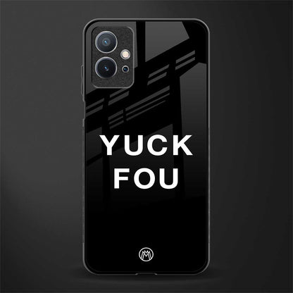 yuck fou glass case for vivo y75 5g image
