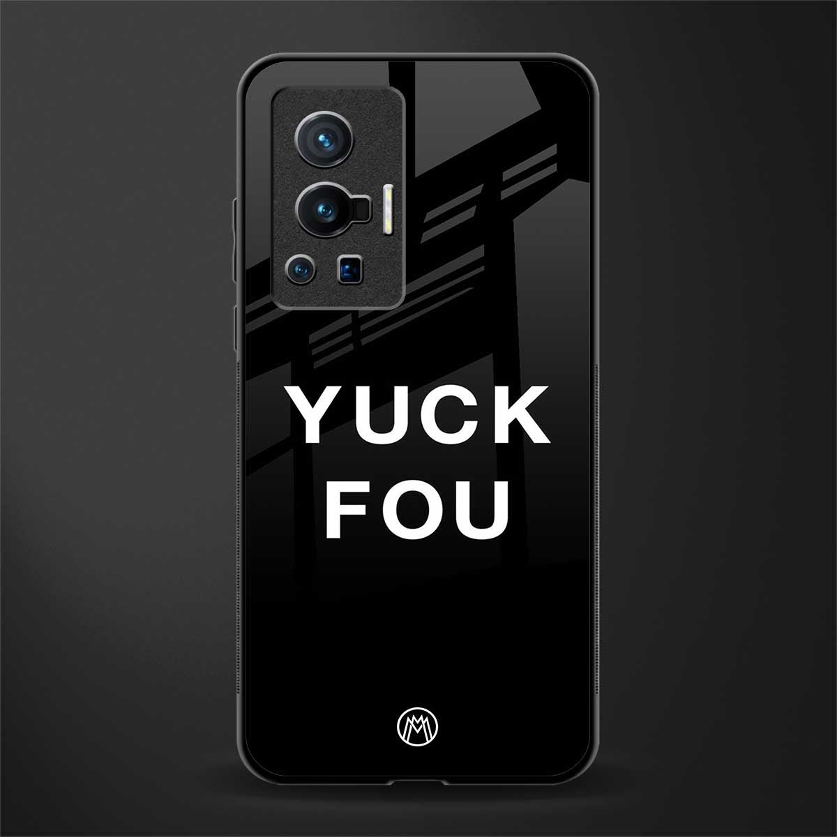 yuck fou glass case for vivo x70 pro image