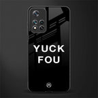 yuck fou glass case for xiaomi 11i 5g image